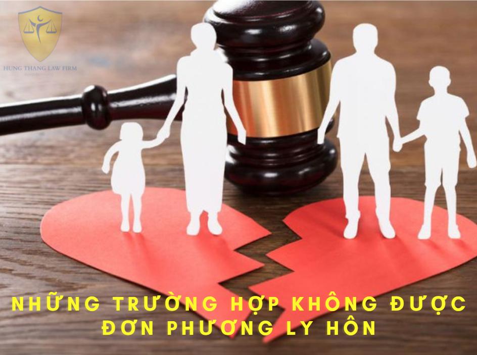 Những trường hợp không được đơn phương ly hôn